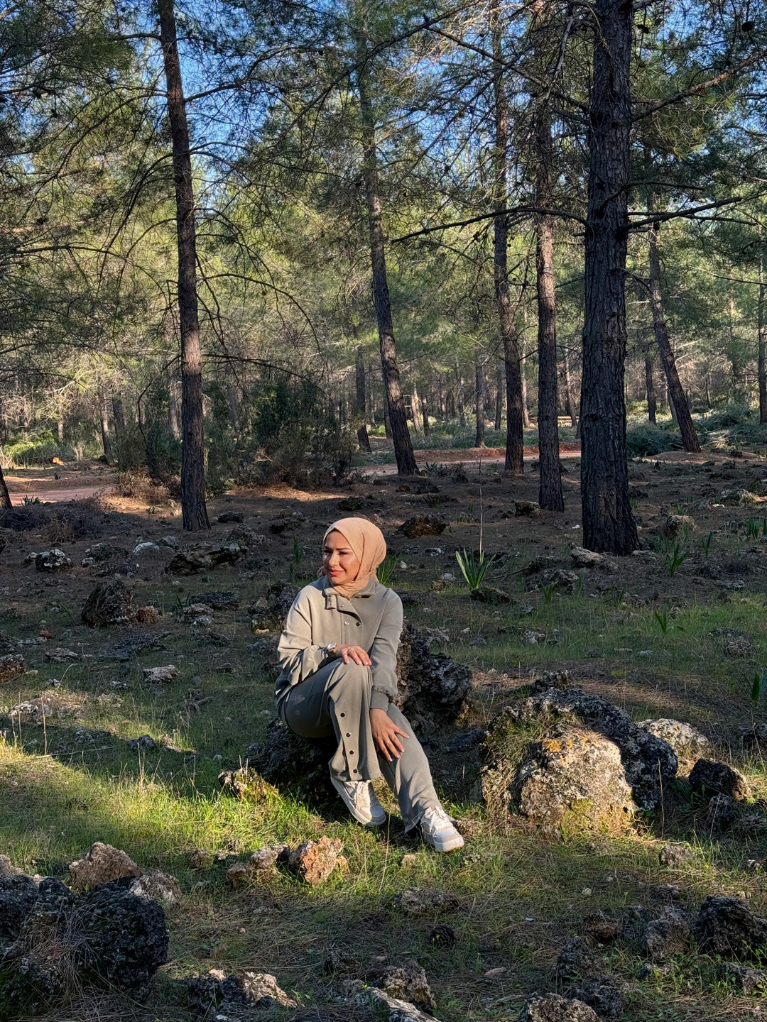 Dik Yaka Pant Takım